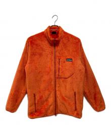 WILD THINGS（ワイルドシングス）の古着「ワイルドシングス シャギー フリース ジャケット」｜オレンジ