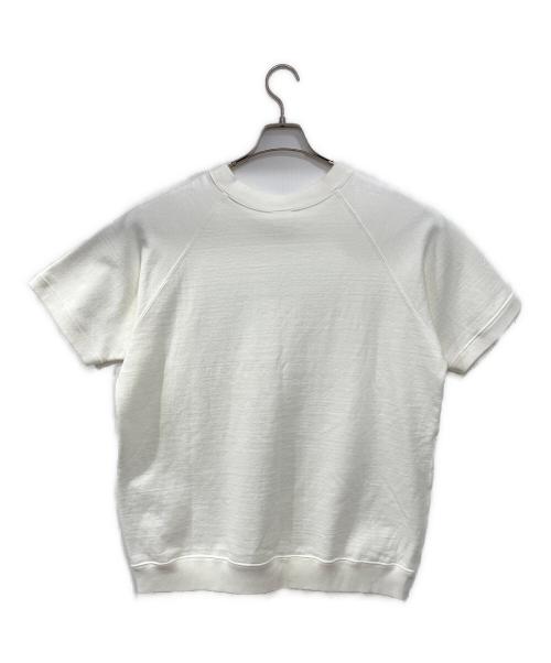 BARNS OUTFITTERS（バーンズアウトフィッターズ）BARNS OUTFITTERS (バーンズアウトフィッターズ) 90’ｓ-6SLV SWEAT PT アイボリー サイズ:L 未使用品の古着・服飾アイテム