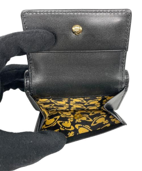 Vivienne Westwood（ヴィヴィアンウエストウッド）Vivienne Westwood (ヴィヴィアンウエストウッド) 3つ折り財布 ブラックの古着・服飾アイテム