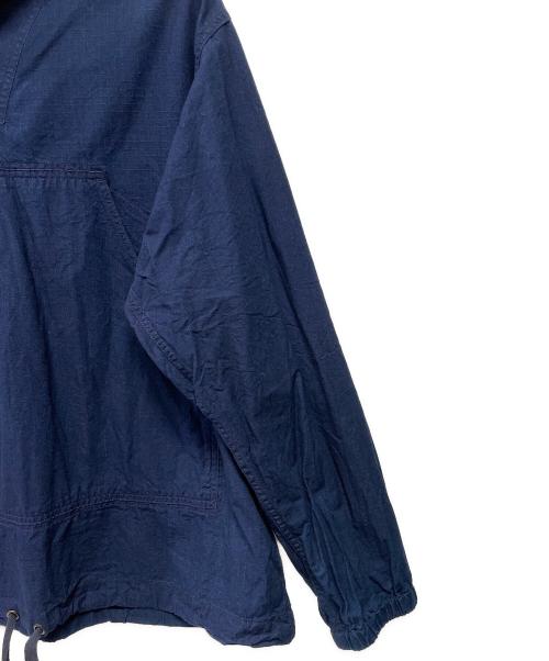 BEAMS（ビームス）BEAMS (ビームス) MIL Smock Indigo Rip Stop ネイビー サイズ:XLの古着・服飾アイテム