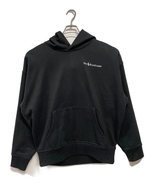 POLO RALPH LAUREN（ポロ・ラルフローレン）POLO RALPH LAUREN (ポロ・ラルフローレン) プルオーバーパーカー ブラック サイズ:Lの古着・服飾アイテム