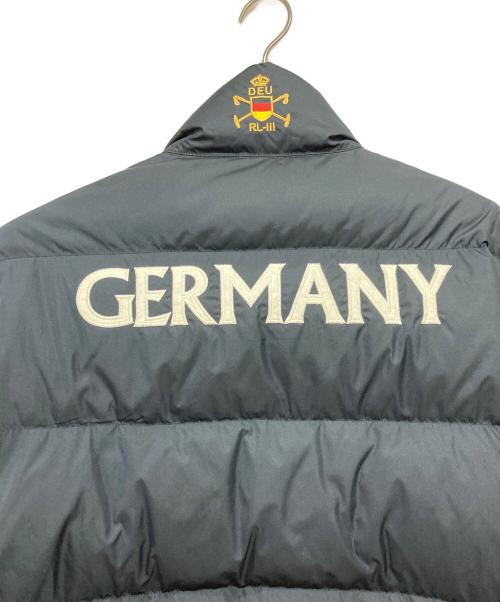 RALPH LAUREN（ラルフローレン）RALPH LAUREN (ラルフローレン) スノー ポロ チャレンジカップ／ダウンジャケット ブラック サイズ:XLの古着・服飾アイテム