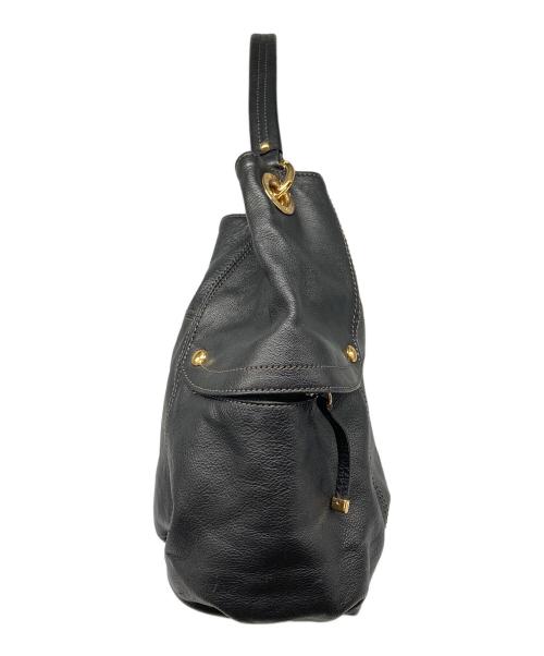 BURBERRY BLUE LABEL（バーバリーロンドンブルーレーベル）BURBERRY BLUE LABEL (バーバリーロンドンブルーレーベル) ハンドバッグ ブラックの古着・服飾アイテム