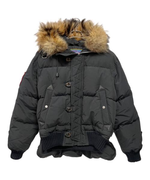 DSQUARED2（ディースクエアード）DSQUARED2 (ディースクエアード) ダウンジャケット ブラック サイズ:52の古着・服飾アイテム