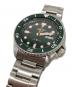 中古・古着 SEIKO (セイコー) リストウォッチ SSブレスレット グリーン：25000円
