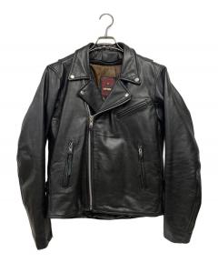 中古・古着通販】EEZAN (イーザン) ダブルライダースジャケット