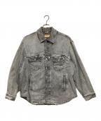 DOLCE & GABBANAドルチェ＆ガッバーナ）の古着「デニムシャツジャケット」｜グレー