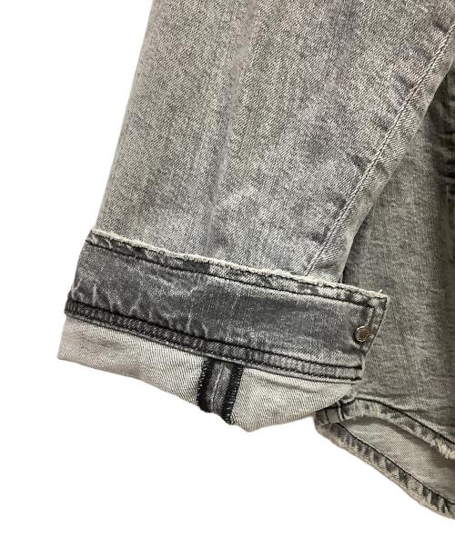 DOLCE & GABBANA（ドルチェ＆ガッバーナ）DOLCE & GABBANA (ドルチェ＆ガッバーナ) デニムシャツジャケット グレー サイズ:46の古着・服飾アイテム