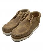 LOUIS VUITTONルイ ヴィトン）の古着「ワラビーブーツ」｜キャメル