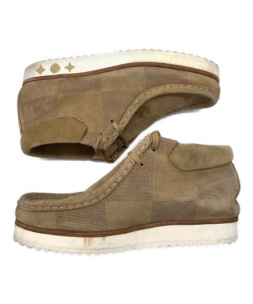 LOUIS VUITTON（ルイ ヴィトン）LOUIS VUITTON (ルイ ヴィトン) ワラビーブーツ キャメル サイズ:８の古着・服飾アイテム