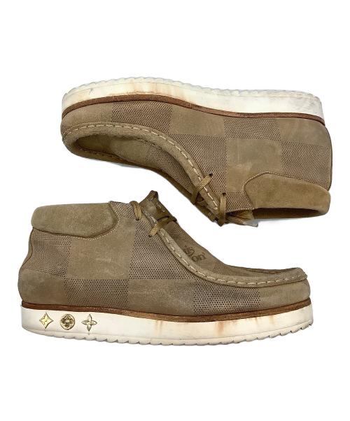 LOUIS VUITTON（ルイ ヴィトン）LOUIS VUITTON (ルイ ヴィトン) ワラビーブーツ キャメル サイズ:８の古着・服飾アイテム
