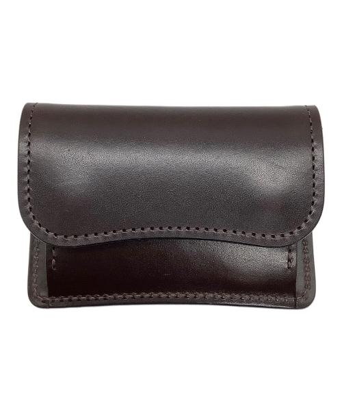 WILDSWANS（ワイルドスワンズ）WILDSWANS (ワイルドスワンズ) サドルプルアップ コインケース ブラウンの古着・服飾アイテム