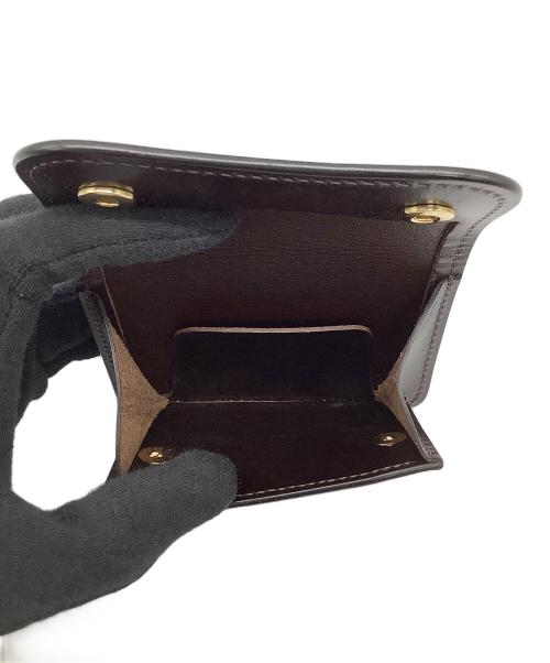 WILDSWANS（ワイルドスワンズ）WILDSWANS (ワイルドスワンズ) サドルプルアップ コインケース ブラウンの古着・服飾アイテム