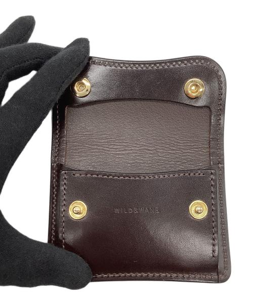 WILDSWANS（ワイルドスワンズ）WILDSWANS (ワイルドスワンズ) サドルプルアップ コインケース ブラウンの古着・服飾アイテム