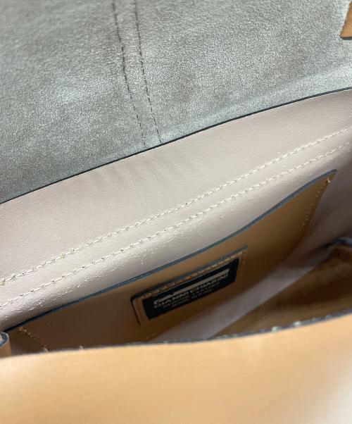 GIANNI CHIARINI（ジャンニ キアリーニ）GIANNI CHIARINI (ジャンニ キアリーニ) 2WAYバッグ ブラウンの古着・服飾アイテム