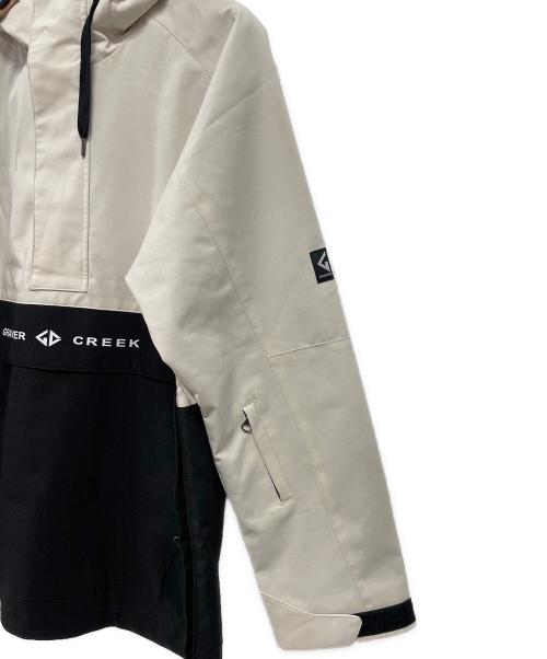 GRAVER CREEK（グラバークリーク）GRAVER CREEK (グラバークリーク) ナイロンジャケット アイボリー サイズ:Mの古着・服飾アイテム