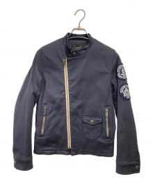 Hysteric Glamour（ヒステリックグラマー）の古着「ジップアップジャケット」｜ネイビー