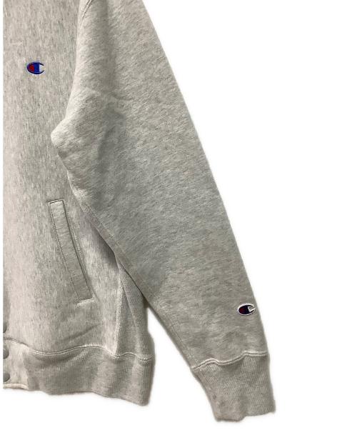 Champion REVERSE WEAVE（チャンピオン リバース ウィーブ）Champion REVERSE WEAVE (チャンピオン リバース ウィーブ) スウェットジャケット グレー サイズ:X-LARGEの古着・服飾アイテム