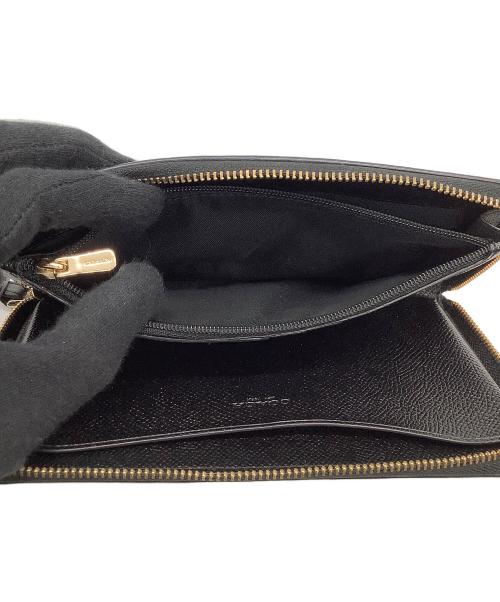 COACH（コーチ）COACH (コーチ) ホース キャリッジ長財布 ブラックの古着・服飾アイテム