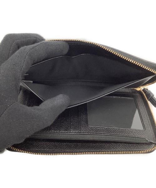 COACH（コーチ）COACH (コーチ) ホース キャリッジ長財布 ブラックの古着・服飾アイテム