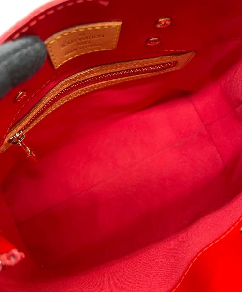 LOUIS VUITTON（ルイ ヴィトン）LOUIS VUITTON (ルイ ヴィトン) ヴェルニ・リードPM/ハンドバッグ ルージュの古着・服飾アイテム