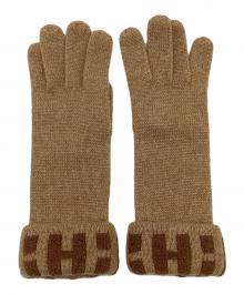 HERMES（エルメス）の古着「ニット手袋」｜ベージュ