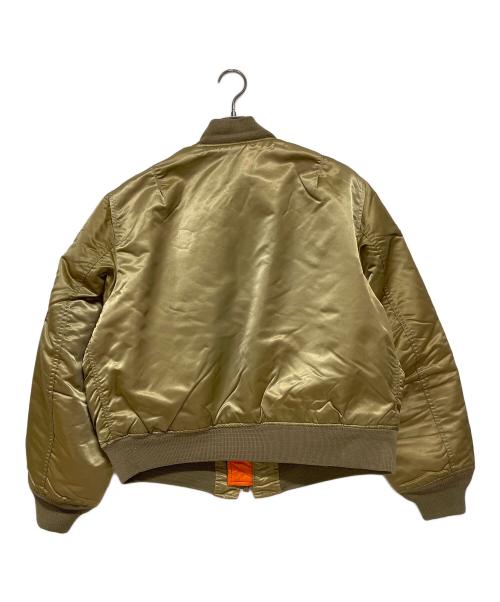 CORINTH MFG（コリンズ）CORINTH MFG (コリンズ) MA-1ジャケット カーキ サイズ:Lの古着・服飾アイテム