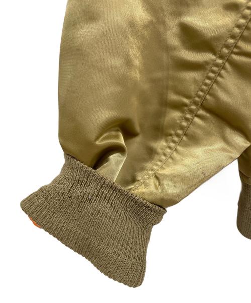 CORINTH MFG（コリンズ）CORINTH MFG (コリンズ) MA-1ジャケット カーキ サイズ:Lの古着・服飾アイテム