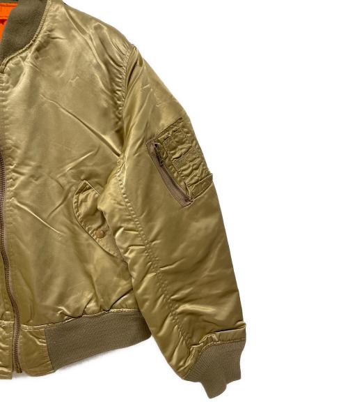 CORINTH MFG（コリンズ）CORINTH MFG (コリンズ) MA-1ジャケット カーキ サイズ:Lの古着・服飾アイテム