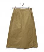 Burberry'sバーバリーズ）の古着「ノバチェック 巻きスカート」｜ベージュ