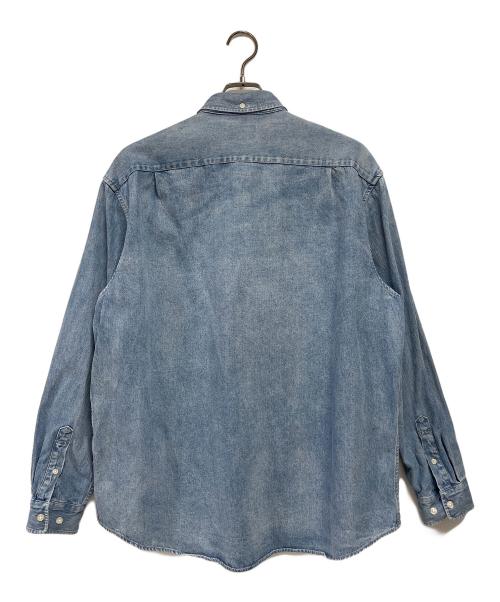 SUPREME（シュプリーム）Supreme (シュプリーム) デニムシャツ スカイブルー サイズ:Lの古着・服飾アイテム