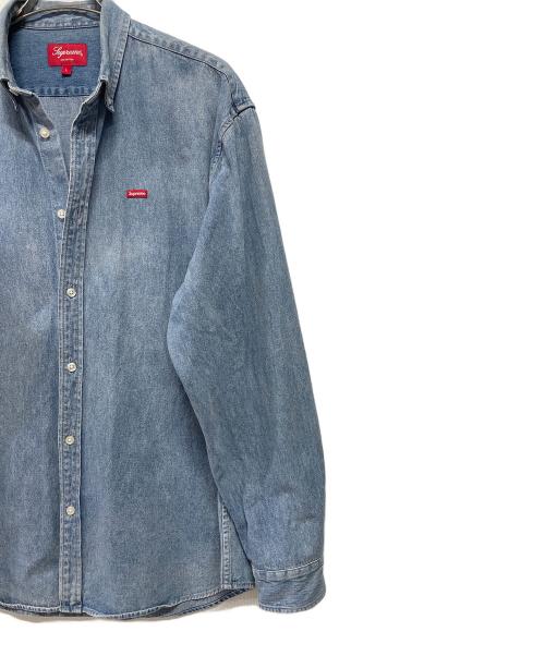 SUPREME（シュプリーム）Supreme (シュプリーム) デニムシャツ スカイブルー サイズ:Lの古着・服飾アイテム