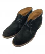 Alfredo BANNISTERアルフレッドバニスター）の古着「チャッカーブーツ」｜ブラック