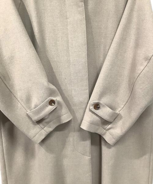 FREAK'S STORE（フリークスストア）FREAK'S STORE (フリークスストア) 襟切替ステンカラーコート ブラウン サイズ:Fの古着・服飾アイテム