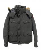 CANADA GOOSEカナダグース）の古着「RUSSELL PARKA　ダウンジャケット」｜ブラック