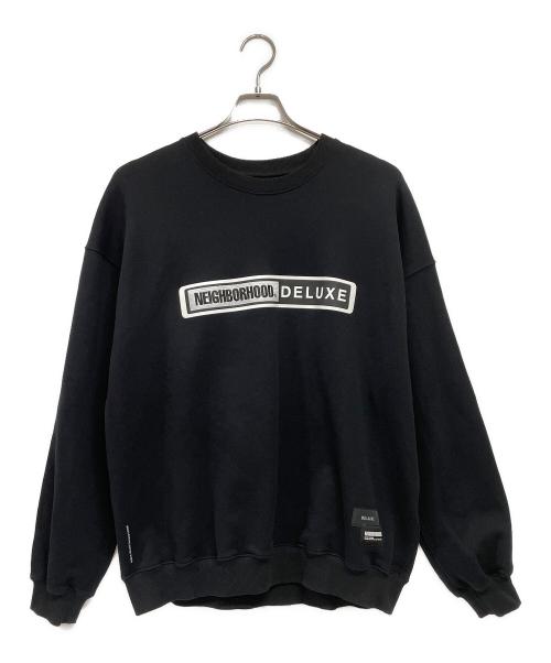 NEIGHBORHOOD（ネイバーフッド）NEIGHBORHOOD (ネイバーフッド) Deluxe (デラックス) スウェット ブラック サイズ:Lの古着・服飾アイテム