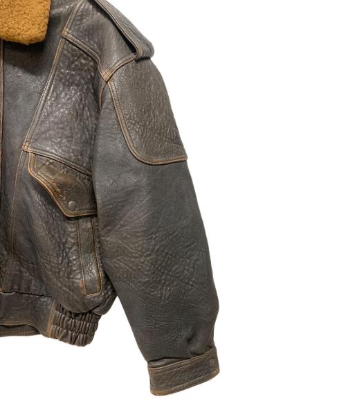 Wind Armor（ウィンドアーマー）Wind Armor (ウィンドアーマー) フライトジャケット ブラック サイズ:Lの古着・服飾アイテム