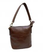 HIROFUヒロフ）の古着「レザーハンドバッグ」｜ブラウン