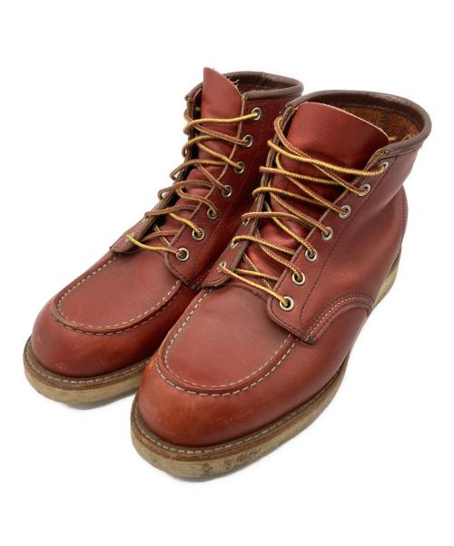 RED WING（レッドウィング）RED WING (レッドウィング) レザーブーツ ブラウン サイズ:26.5の古着・服飾アイテム