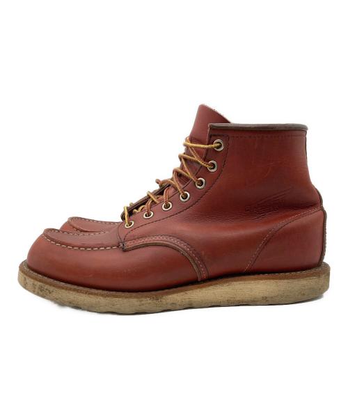 RED WING（レッドウィング）RED WING (レッドウィング) レザーブーツ ブラウン サイズ:26.5の古着・服飾アイテム