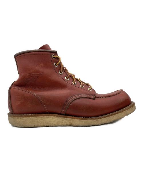 RED WING（レッドウィング）RED WING (レッドウィング) レザーブーツ ブラウン サイズ:26.5の古着・服飾アイテム