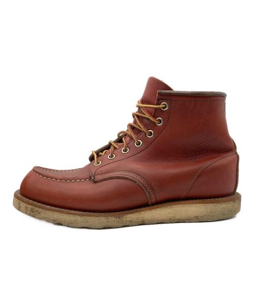 RED WING（レッドウィング）RED WING (レッドウィング) レザーブーツ ブラウン サイズ:26.5の古着・服飾アイテム