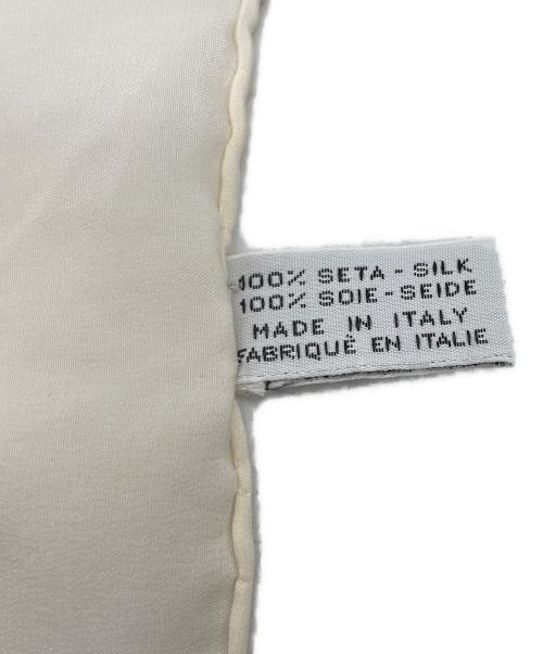 CHANEL（シャネル）CHANEL (シャネル) ドット ミニスカーフ ホワイトの古着・服飾アイテム