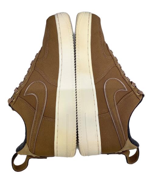 NIKE（ナイキ）NIKE (ナイキ) Carhartt WIP (カーハート ワークインプログレス) AIR FORCE 1 07 PRM WIP ブラウン サイズ:28の古着・服飾アイテム
