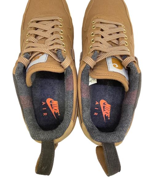 NIKE（ナイキ）NIKE (ナイキ) Carhartt WIP (カーハート ワークインプログレス) AIR FORCE 1 07 PRM WIP ブラウン サイズ:28の古着・服飾アイテム