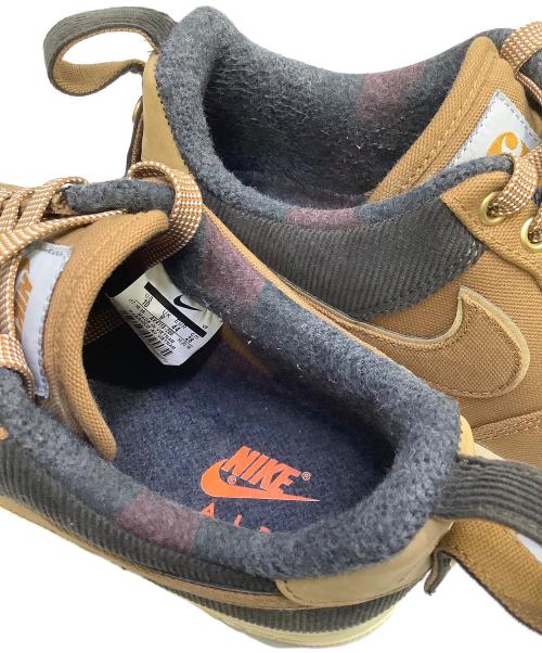 NIKE（ナイキ）NIKE (ナイキ) Carhartt WIP (カーハート ワークインプログレス) AIR FORCE 1 07 PRM WIP ブラウン サイズ:28の古着・服飾アイテム