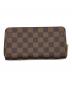 LOUIS VUITTON (ルイ ヴィトン) ダミエ ジッピー ウォレット：44000円