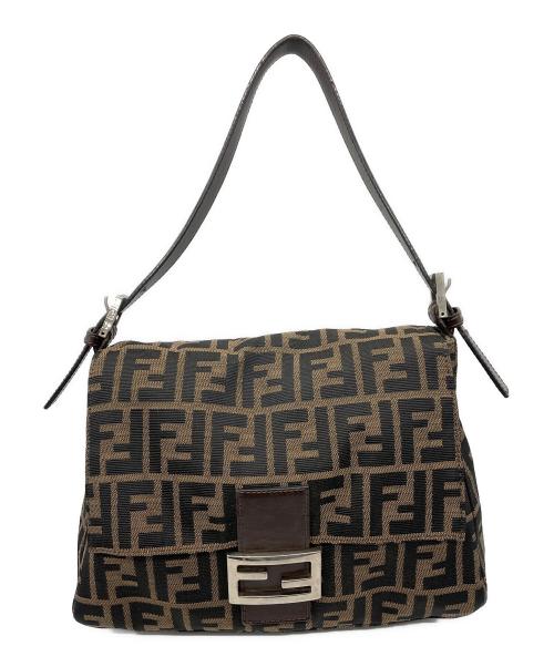 FENDI（フェンディ）FENDI (フェンディ) ズッカ マンマバケット ブラウンの古着・服飾アイテム