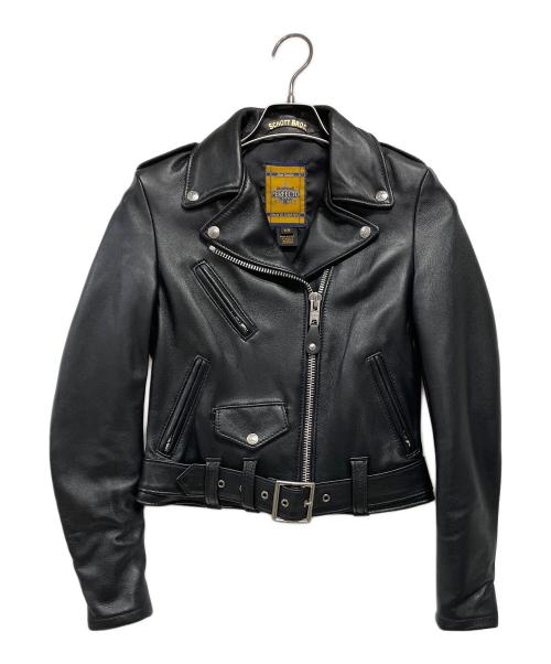 Schott（ショット）Schott (ショット) ライダースジャケット ブラック サイズ:XS 未使用品の古着・服飾アイテム