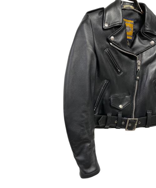 Schott（ショット）Schott (ショット) ライダースジャケット ブラック サイズ:XS 未使用品の古着・服飾アイテム